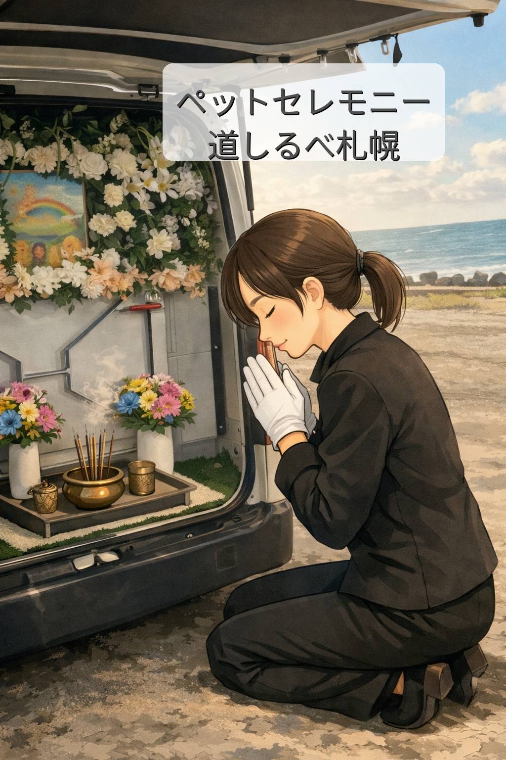心をこめたお見送り