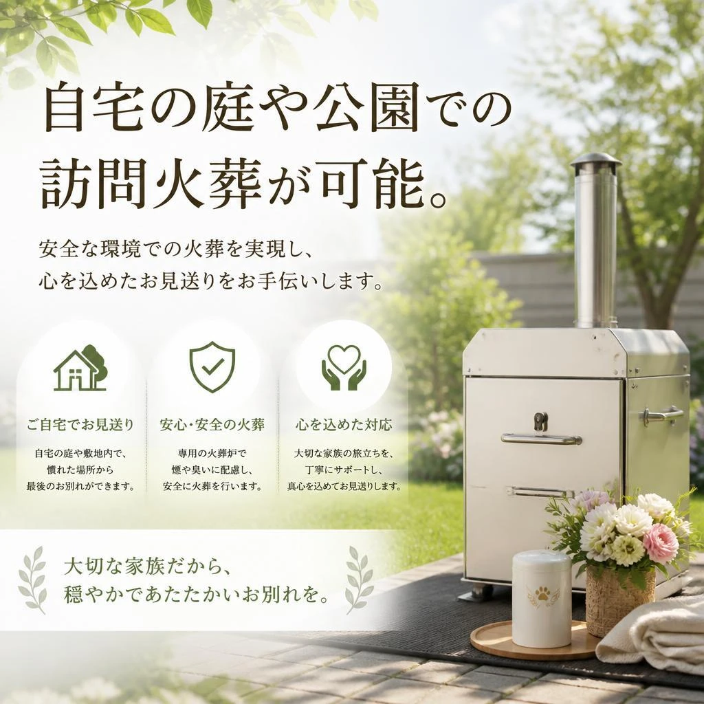 柔軟な対応で安心の火葬サービス
