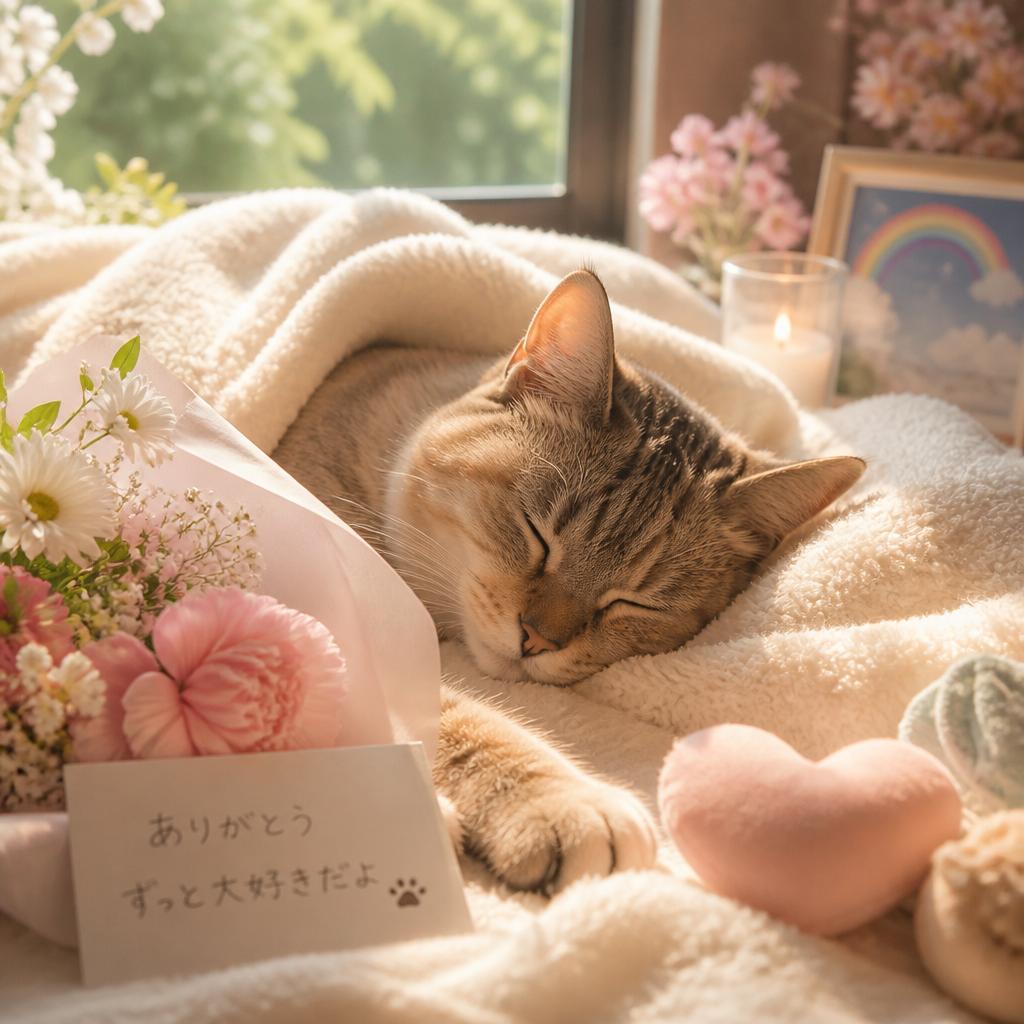 大切な猫との最後の時間を大切に